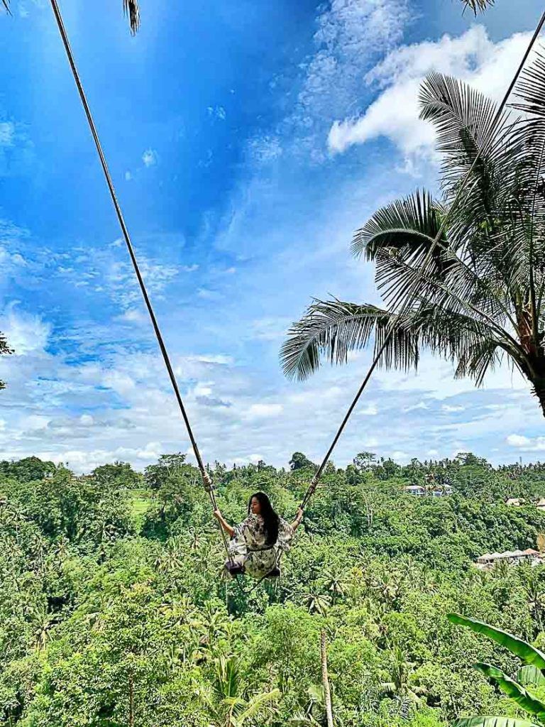 Did you really come to Bali if you didn’t get on a swing?