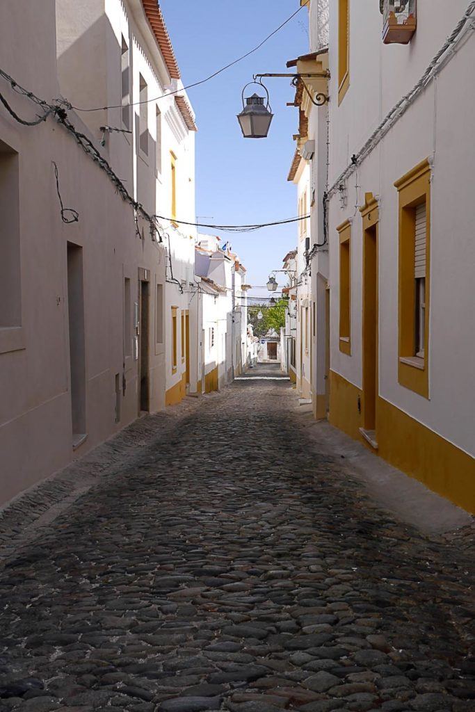 Historic streets suggested as things to do in Evora, Portugal.