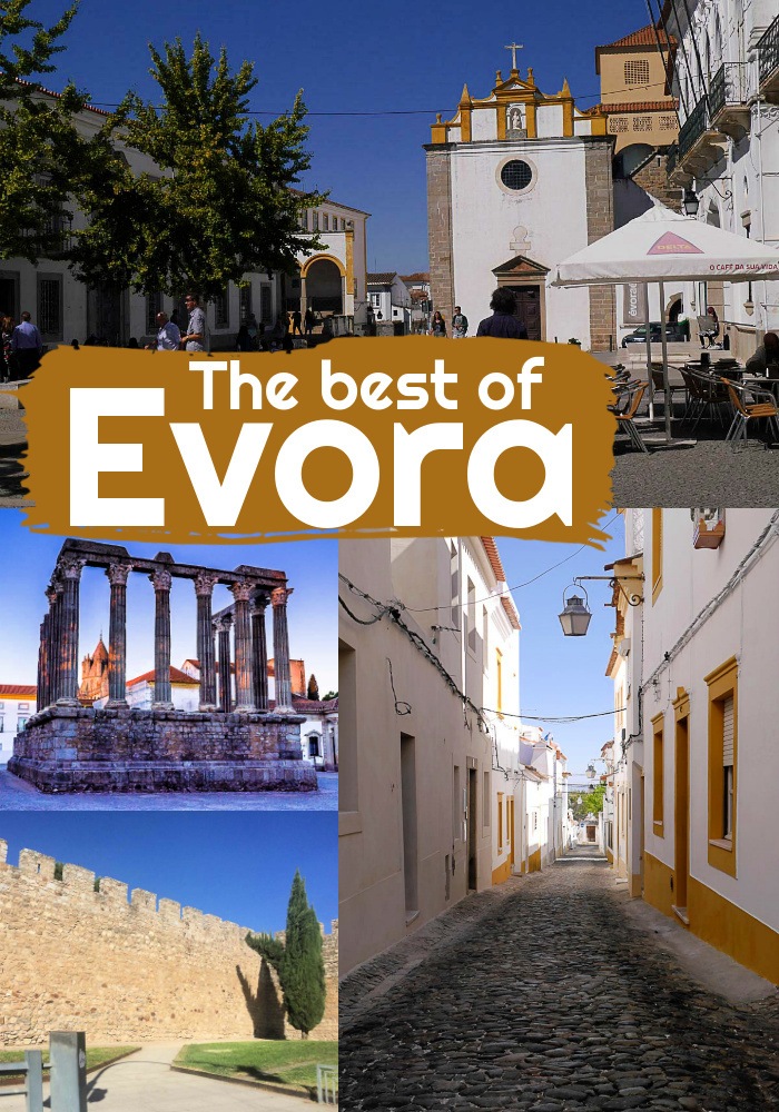 Travel tips, what to do in Evora and where to stay. In this travel guide, you will find all the unmissable things to see in Evora on a day trip or in a longer stay. Plus tips on how to get around and travel from Lisbon to Evora. #evora #evoraportugal #evoraportugaltravel #evoraportugalpictures