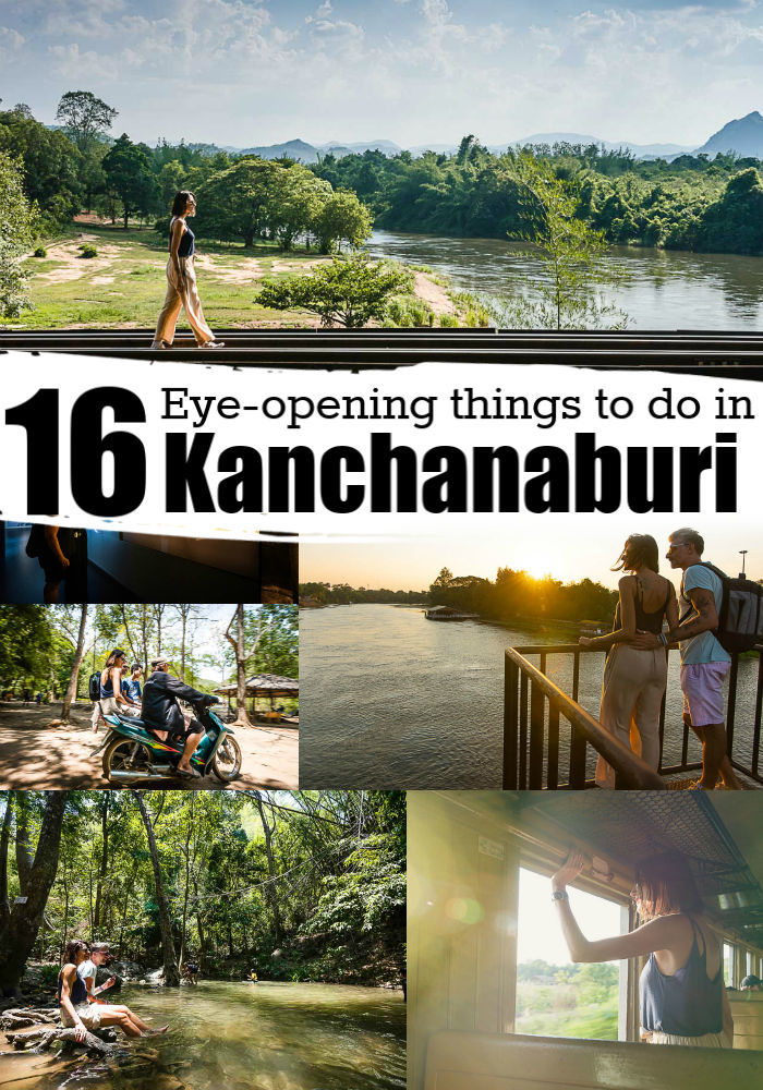 Discover all the best things to do in Kanchanaburi, Thailand. This guide will take you to the best attractions in Kanchanaburi, places to visit, and hidden gems. From cultural and historic landmarks as the River Kwai Bridge and the Death Railway to temples, stunning waterfalls, and natural parks. Plus travel tips to where to stay in Kanchanaburi, and how to get there. #Kanchanaburi #Thailand #Kanchanaburithingstodo #kanachanaburihotels