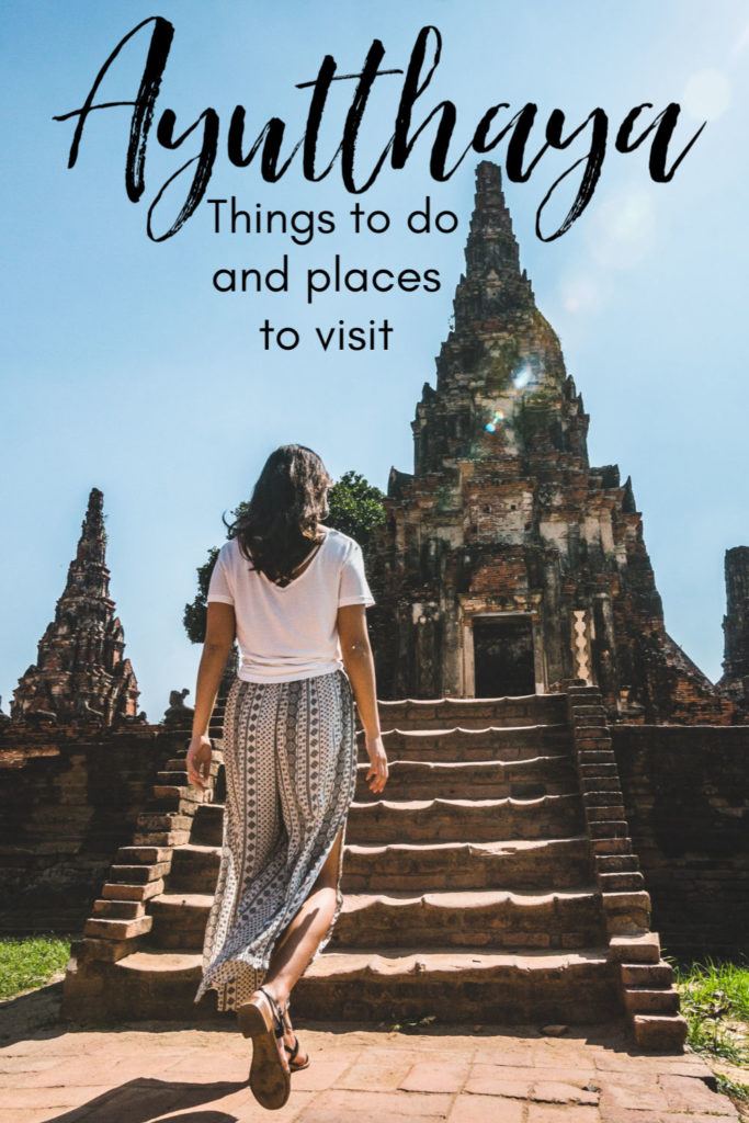 The ultimate guide to Ayutthaya, Thailand. Everything you need to know to plan your Ayutthaya day trip or a more extended stay. We listed the best things to do in Ayutthaya, temples, floating markets, night markets, local experiences, the best tours from Bangkok to Ayutthaya, and where to stay there. Follow our travel tips and enjoy the magnificent ancient capital of Thailand. #AyutthayaThailand #Ayutthayatemples #Ayutthayahotel #Ayutthayahistoricalpark #Ayutthayaphotography