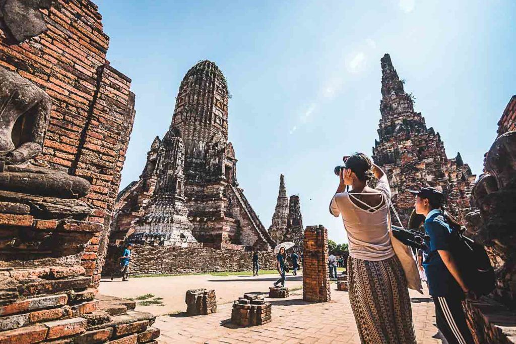 Wat Chaiwatthanaram is one of the most beautiful temples in Ayutthaya.