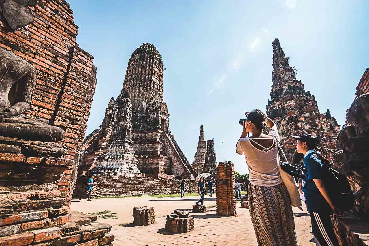 Wat Chaiwatthanaram is one of the most beautiful temples in Ayutthaya.